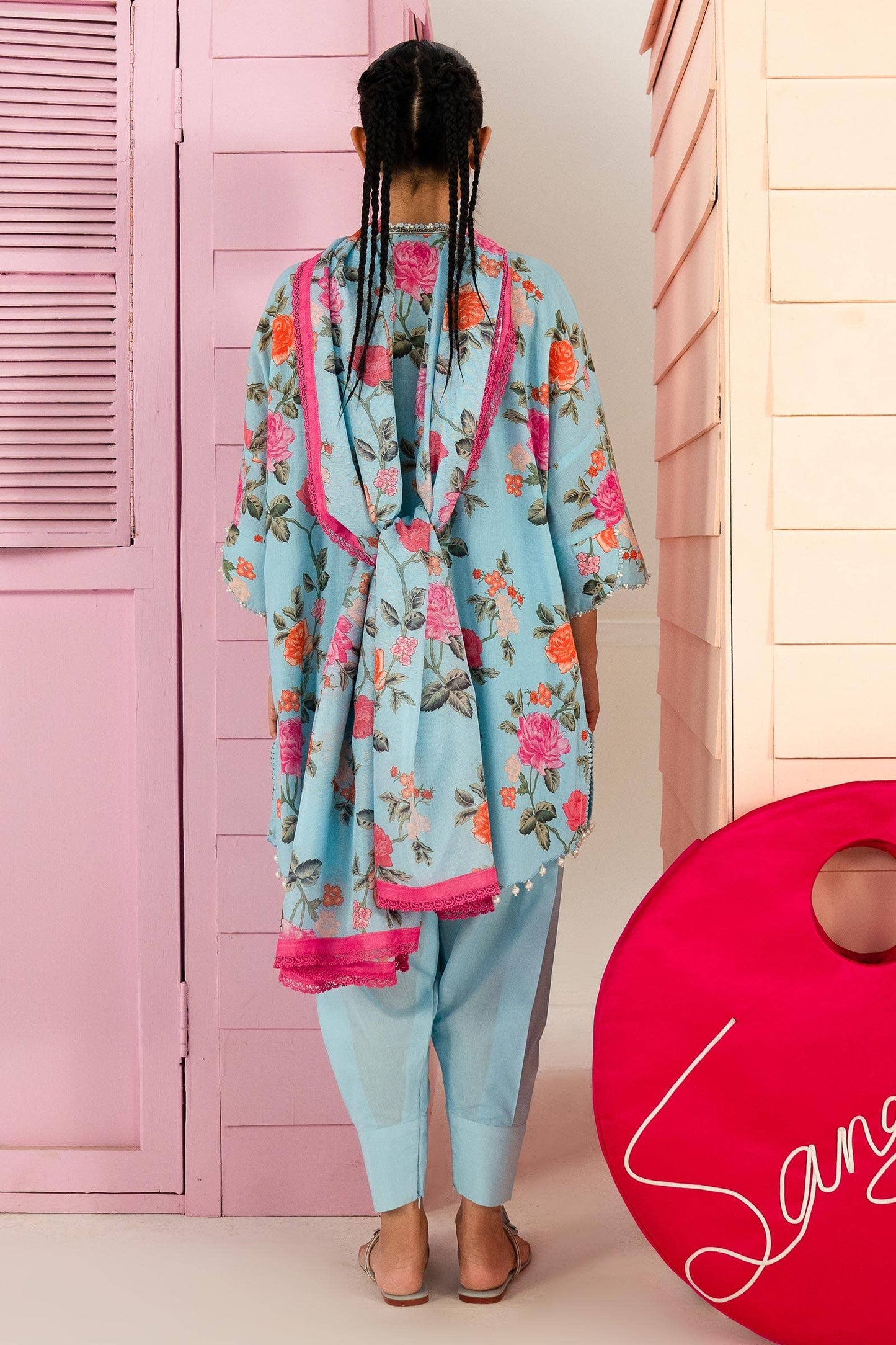 Sana Safinaz | Mahay Summer Lawn 24 | S-39 - Pakistani Designer Dress - by Sana Safinaz | Type: Luxury - 100% Original at Saira Sultan