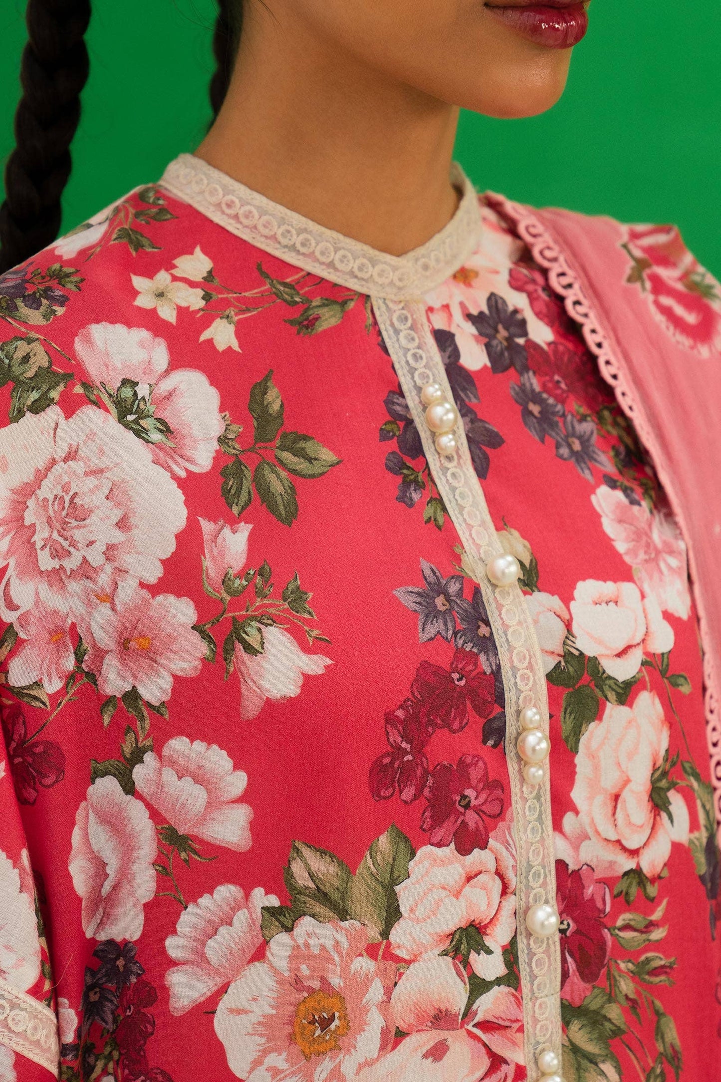 Sana Safinaz | Mahay Summer Lawn 24 | S-36 - Pakistani Designer Dress - by Sana Safinaz | Type: Luxury - 100% Original at Saira Sultan