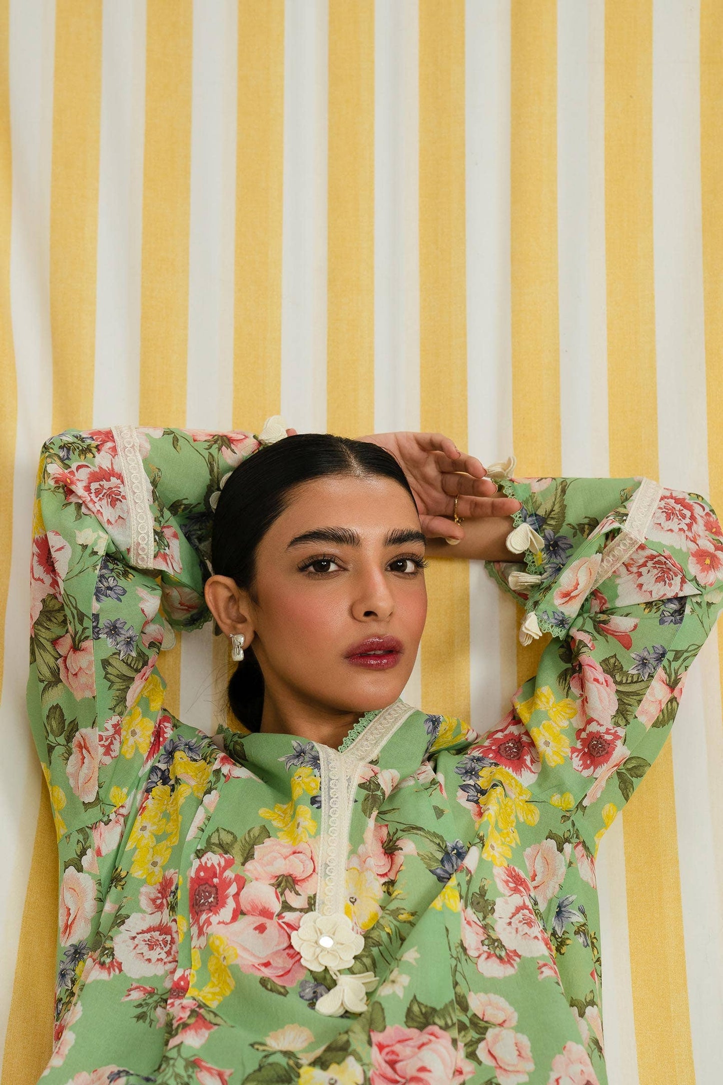 Sana Safinaz | Mahay Summer Lawn 24 | S-35 - Pakistani Designer Dress - by Sana Safinaz | Type: Luxury - 100% Original at Saira Sultan