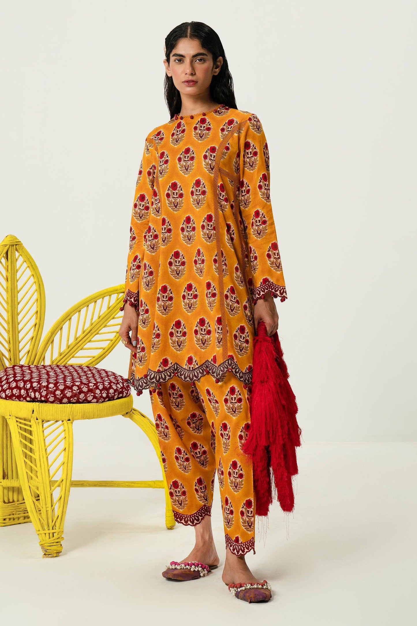 Sana Safinaz | Mahay Summer Lawn 24 | S-29 - Pakistani Designer Dress - by Sana Safinaz | Type: Luxury - 100% Original at Saira Sultan