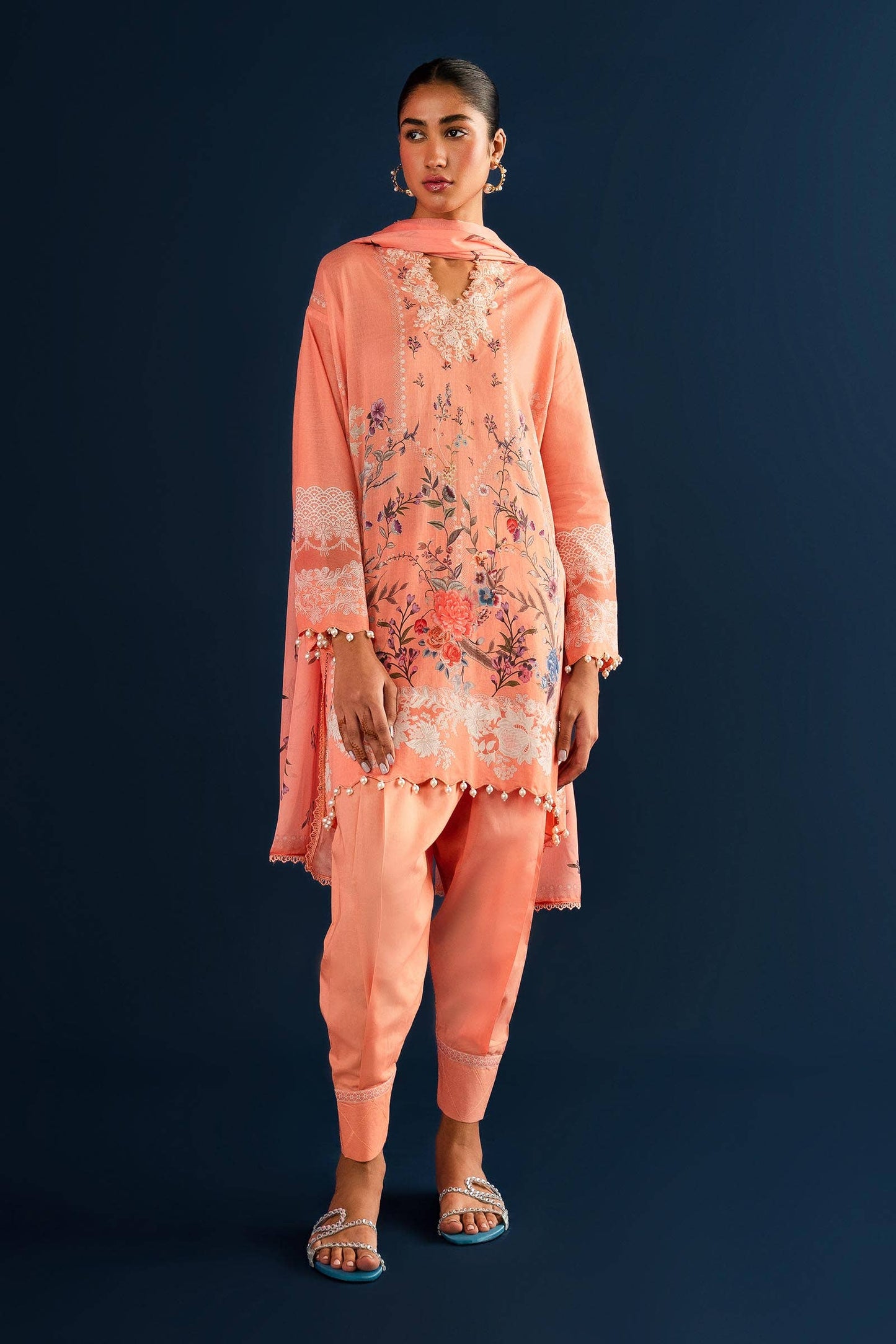 Sana Safinaz | Mahay Summer Lawn 24 | S-24 - Pakistani Designer Dress - by Sana Safinaz | Type: Luxury - 100% Original at Saira Sultan