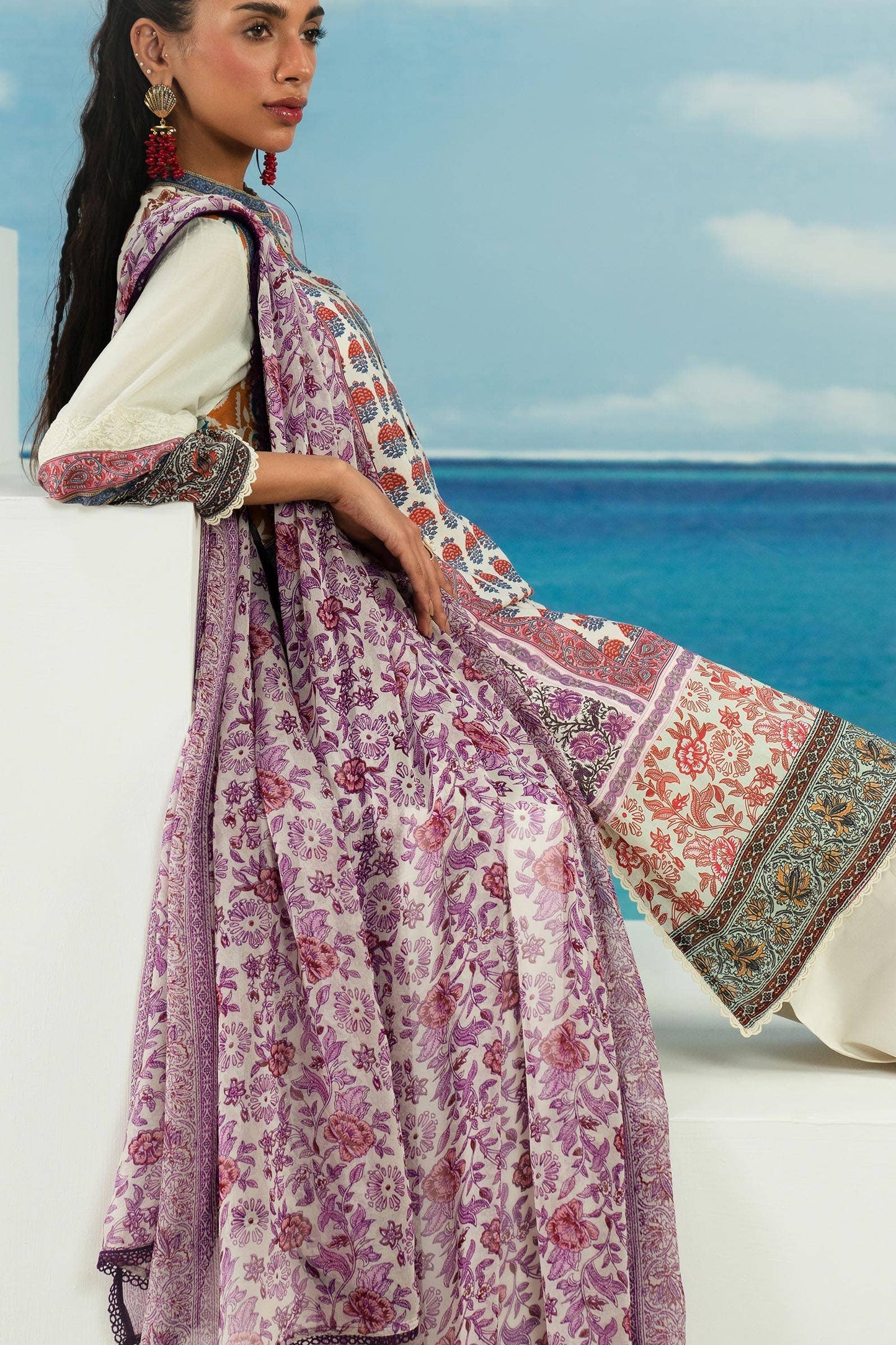 Sana Safinaz | Mahay Summer Lawn 24 | S-20 - Pakistani Designer Dress - by Sana Safinaz | Type: Luxury - 100% Original at Saira Sultan