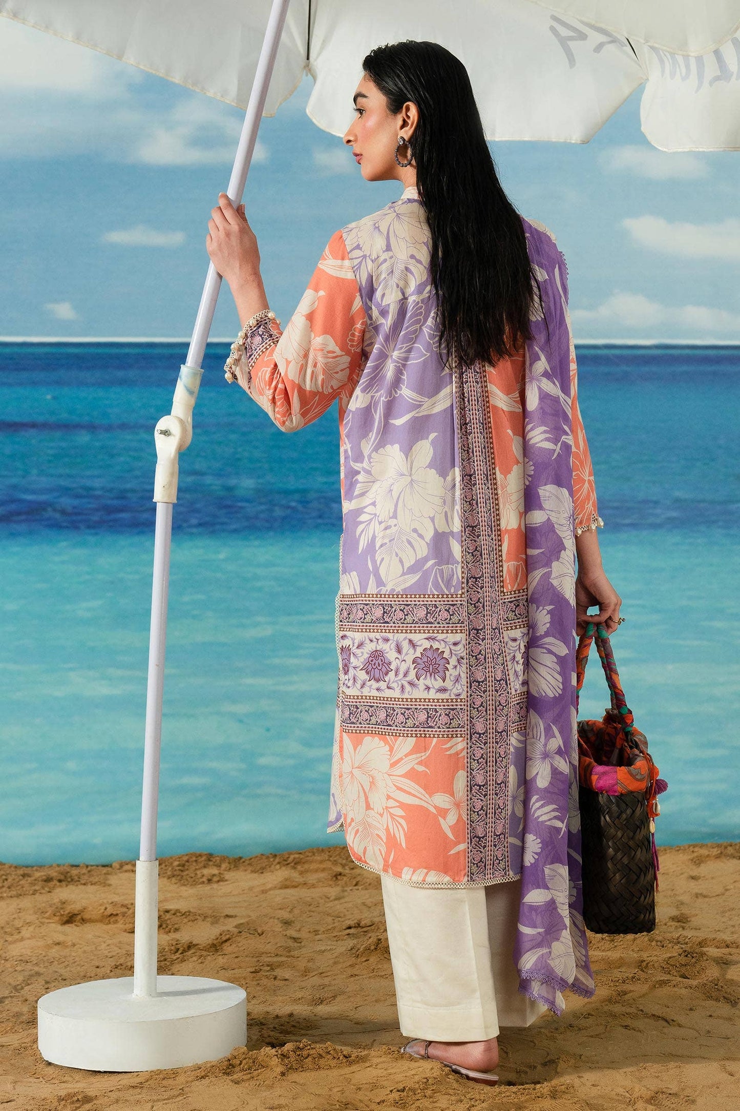 Sana Safinaz | Mahay Summer Lawn 24 | S-01 - Pakistani Designer Dress - by Sana Safinaz | Type: Luxury - 100% Original at Saira Sultan
