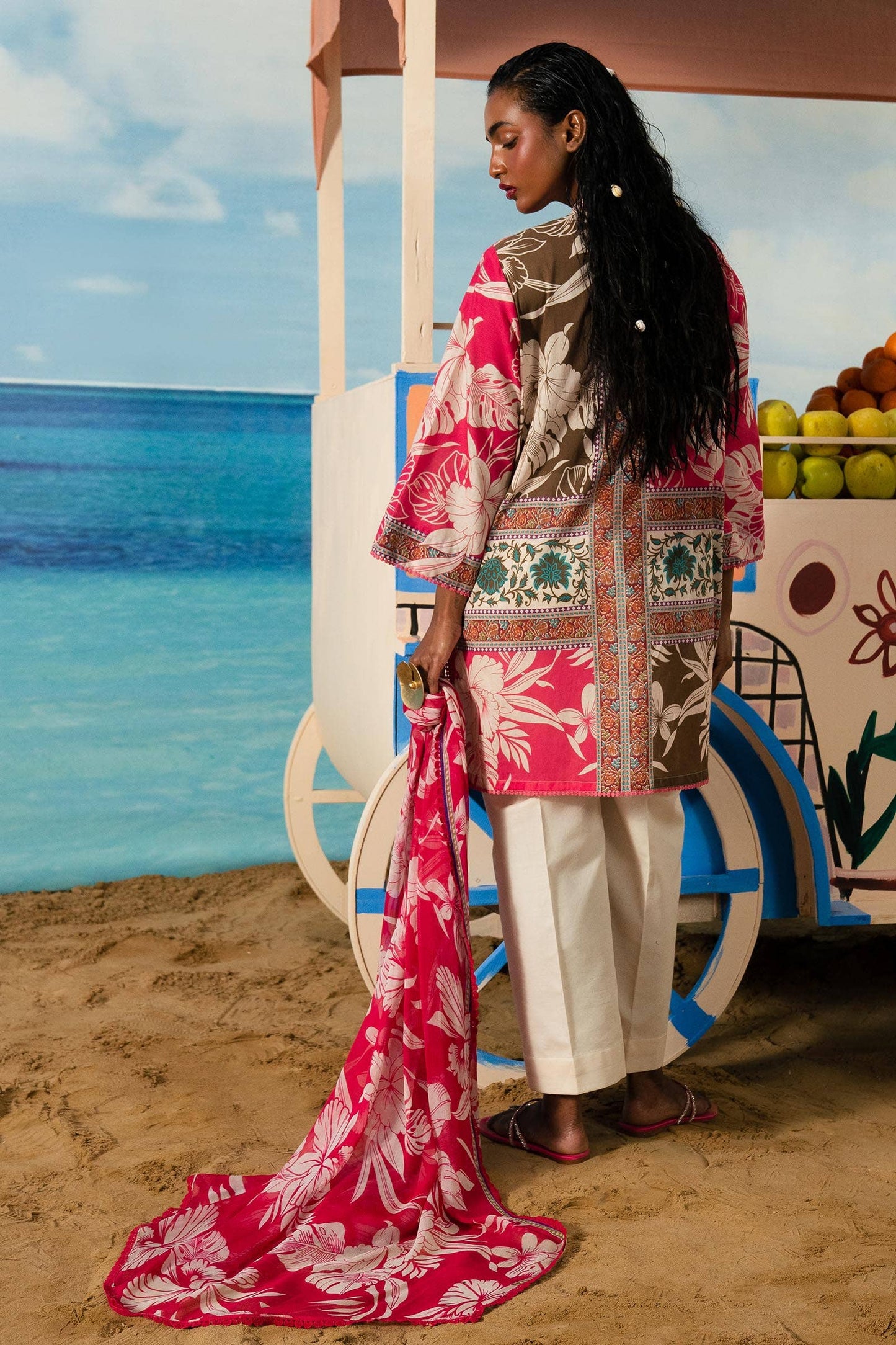 Sana Safinaz | Mahay Summer Lawn 24 | S-01 - Pakistani Designer Dress - by Sana Safinaz | Type: Luxury - 100% Original at Saira Sultan