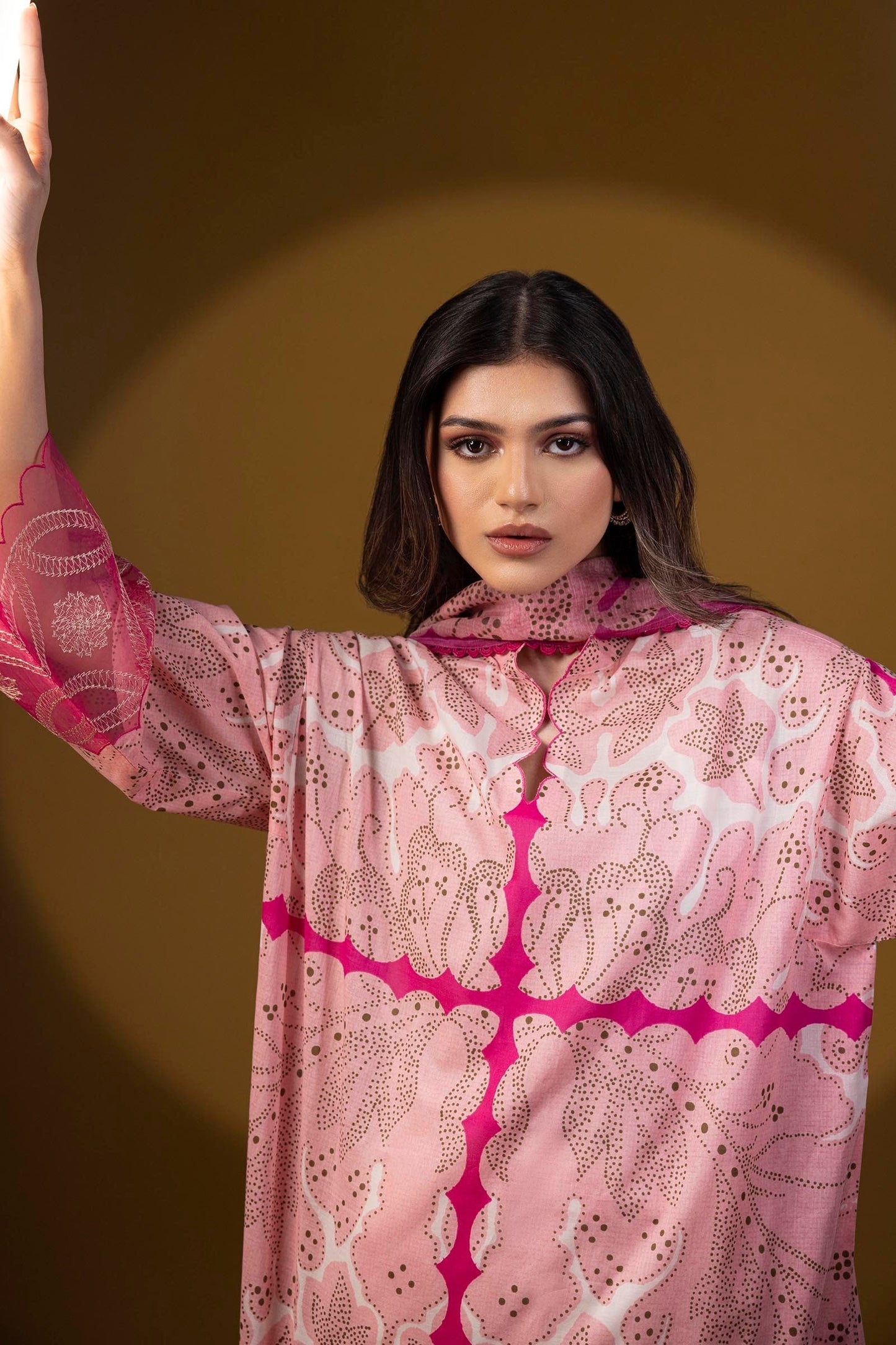 Sana Safinaz | Mahay Spring 25 | A-14 M Ivory Lawn