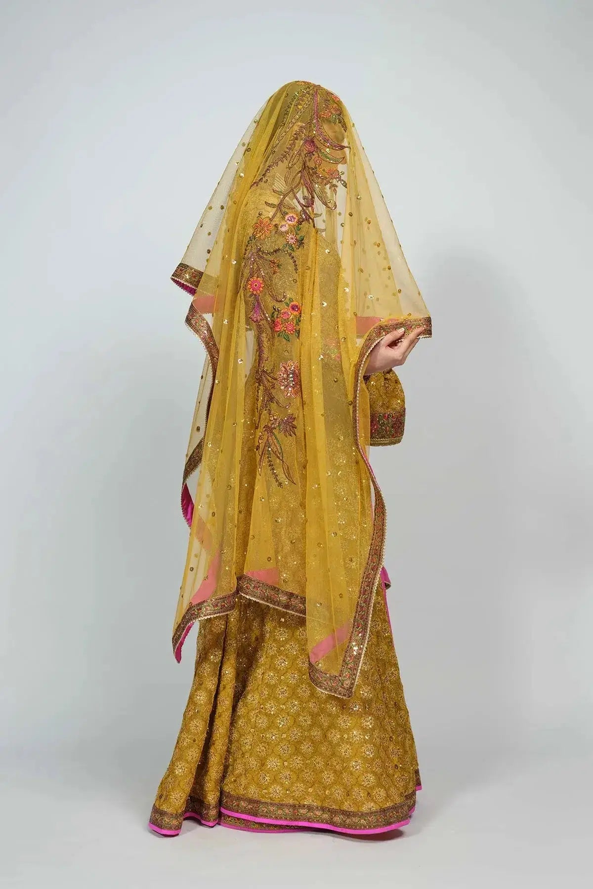 Fahad Hussayn | National Sport Casbah | Haldi - Pakistani Designer Dress - by Fahad Hussayn | Type: Bridal - 100% Original at Saira Sultan