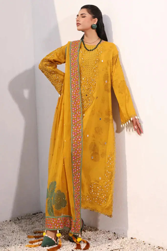 Charizma | Signature Festive 24 | ED4-03 - Pakistani Designer Dress - by Charizma | Type: Luxury - 100% Original at Saira Sultan