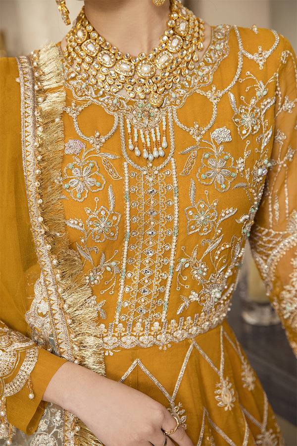 House of Nawab | Luxury Formals | HAZWA B - Pakistani Designer Dress - by House of Nawab | Type: Formal - 100% Original at Saira Sultan