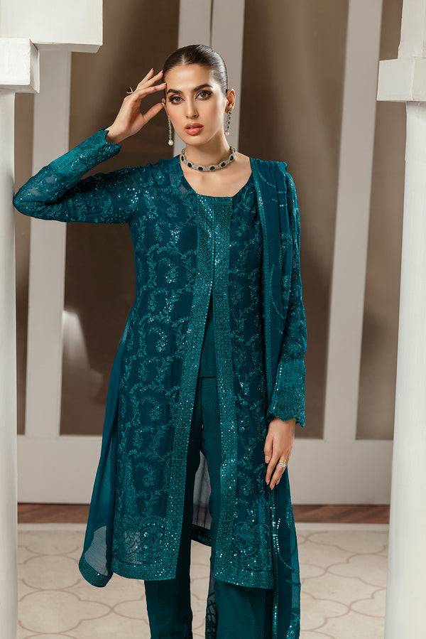 House of Nawab | Luxury Formals | KEYSER - Pakistani Designer Dress - by House of Nawab | Type: Formal - 100% Original at Saira Sultan