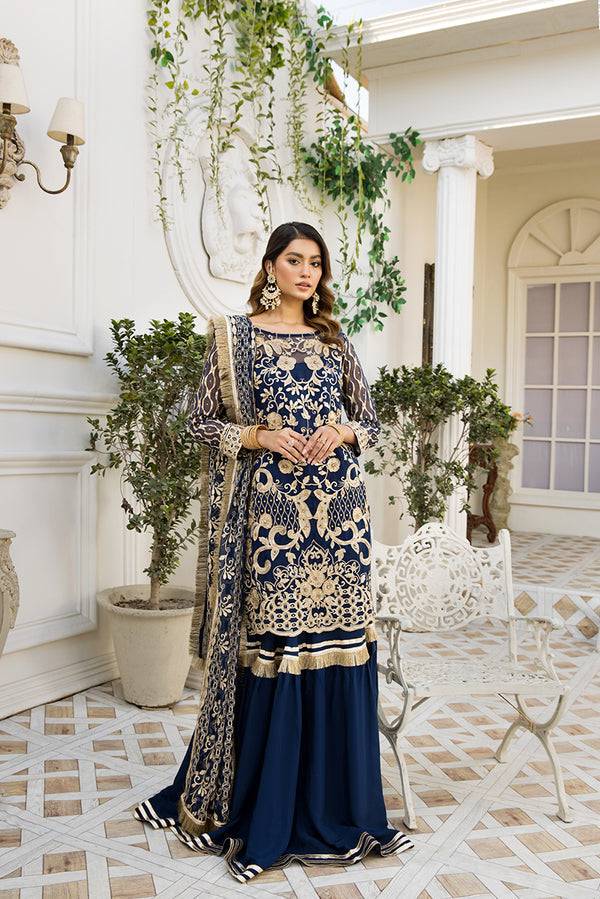 House of Nawab | Luxury Formals | GHAFIR A - Pakistani Designer Dress - by House of Nawab | Type: Formal - 100% Original at Saira Sultan