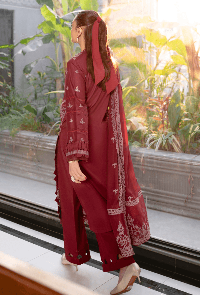 Humdum | Meraki Lawn 24 | d09 - Pakistani Designer Dress - by HumDum | Type: Luxury - 100% Original at Saira Sultan