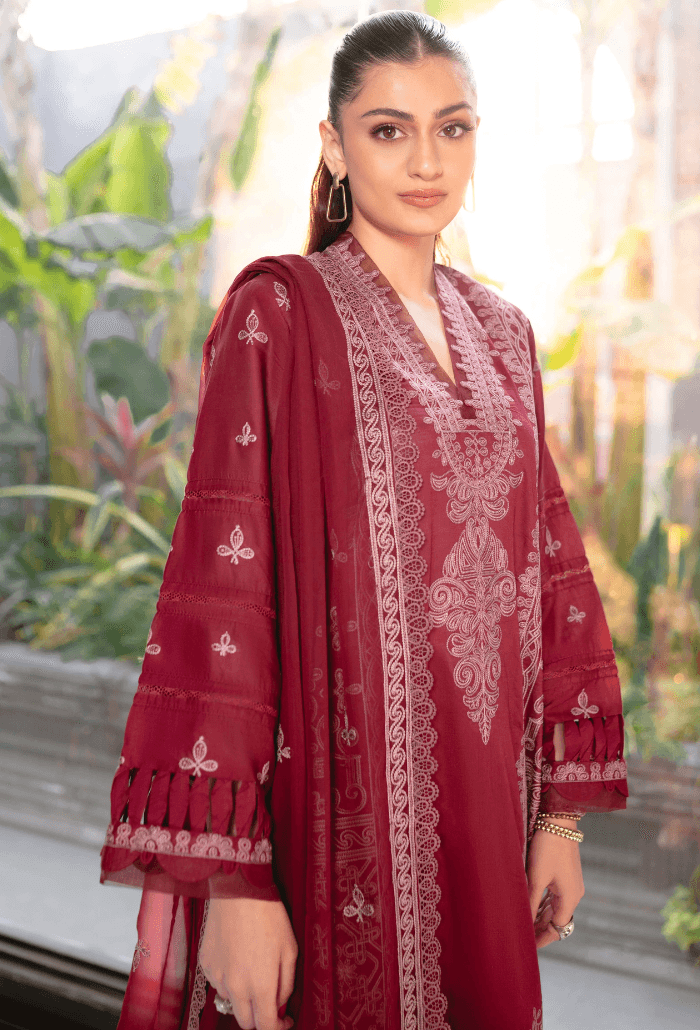 Humdum | Meraki Lawn 24 | d09 - Pakistani Designer Dress - by HumDum | Type: Luxury - 100% Original at Saira Sultan