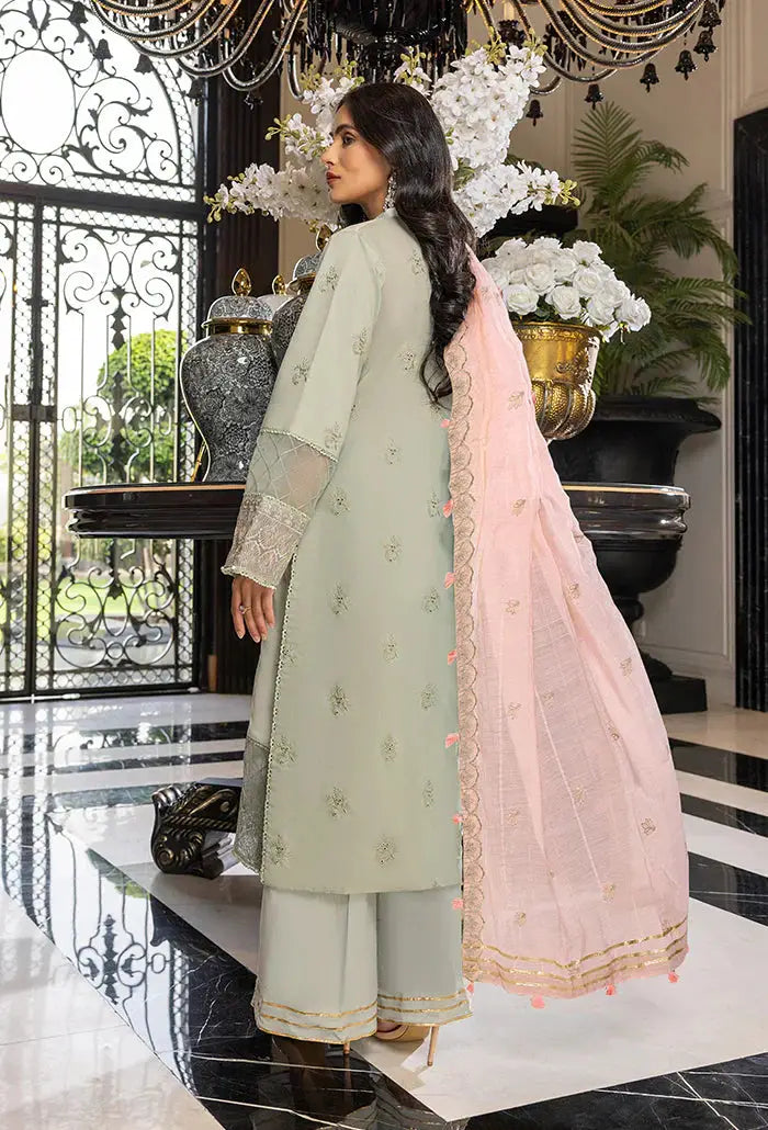 Humdum | Charlotte Chikankari Lawn | D05 - Pakistani Designer Dress - by HumDum | Type: Luxury - 100% Original at Saira Sultan