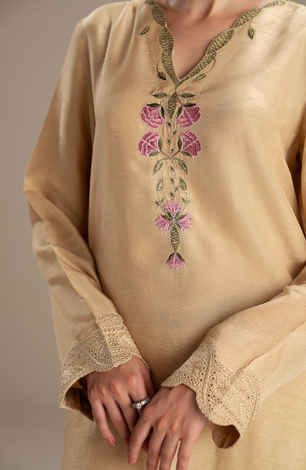 Maryum N Maria | Lagom Ready to Wear | DAISY - MS-24195 - Pakistani Designer Dress - by Maryam N Maria | Type: Ladies Clothes - 100% Original at Saira Sultan