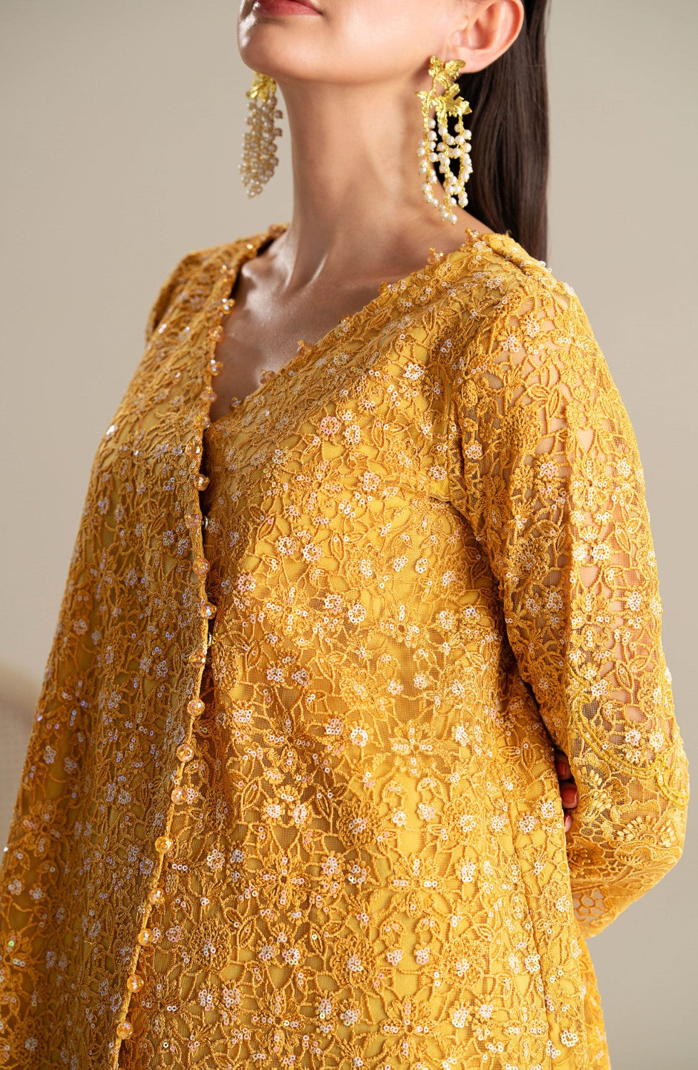 Maryum N Maria | Lagom Ready to Wear | PETUNIA - MS-24220 - Pakistani Designer Dress - by Maryum N Maria | Type: Ladies Clothes - 100% Original at Saira Sultan