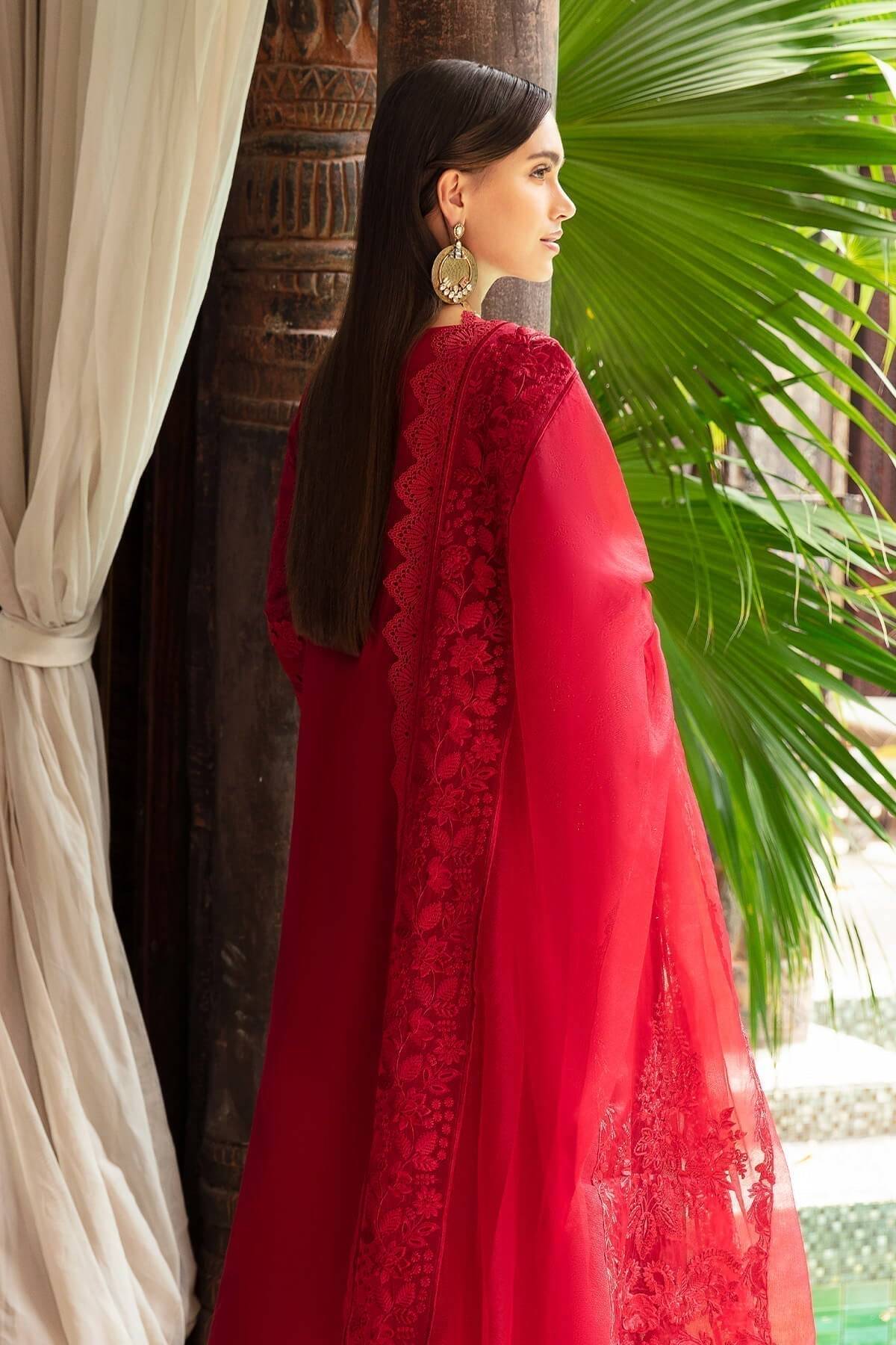 Imrozia Premium | Reve Luxury Lawn | S.L 56 Julia - Pakistani Designer Dress - by Imrozia Premium | Type: Luxury - 100% Original at Saira Sultan