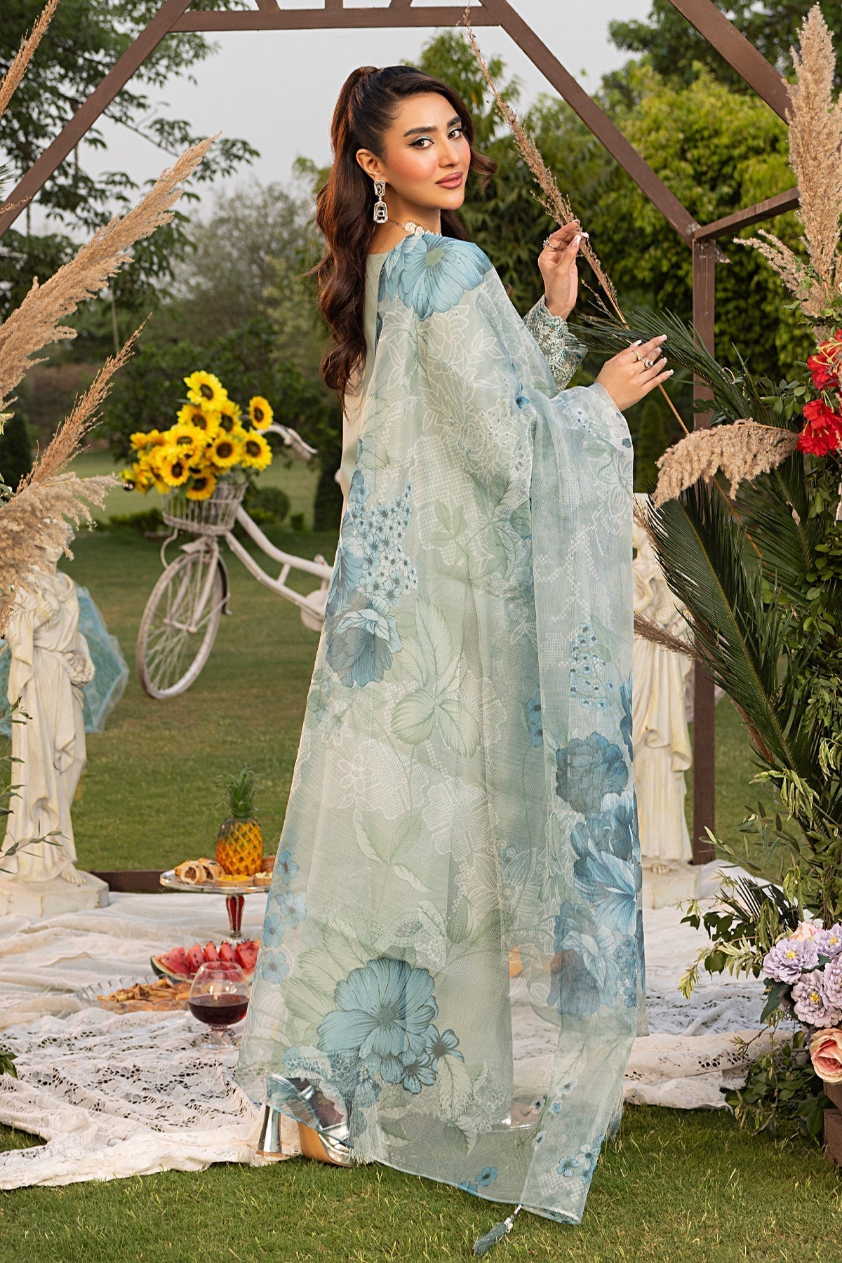 Imrozia Premium | Rang e Bahar | IP-126 SARAH S Mint Cotton