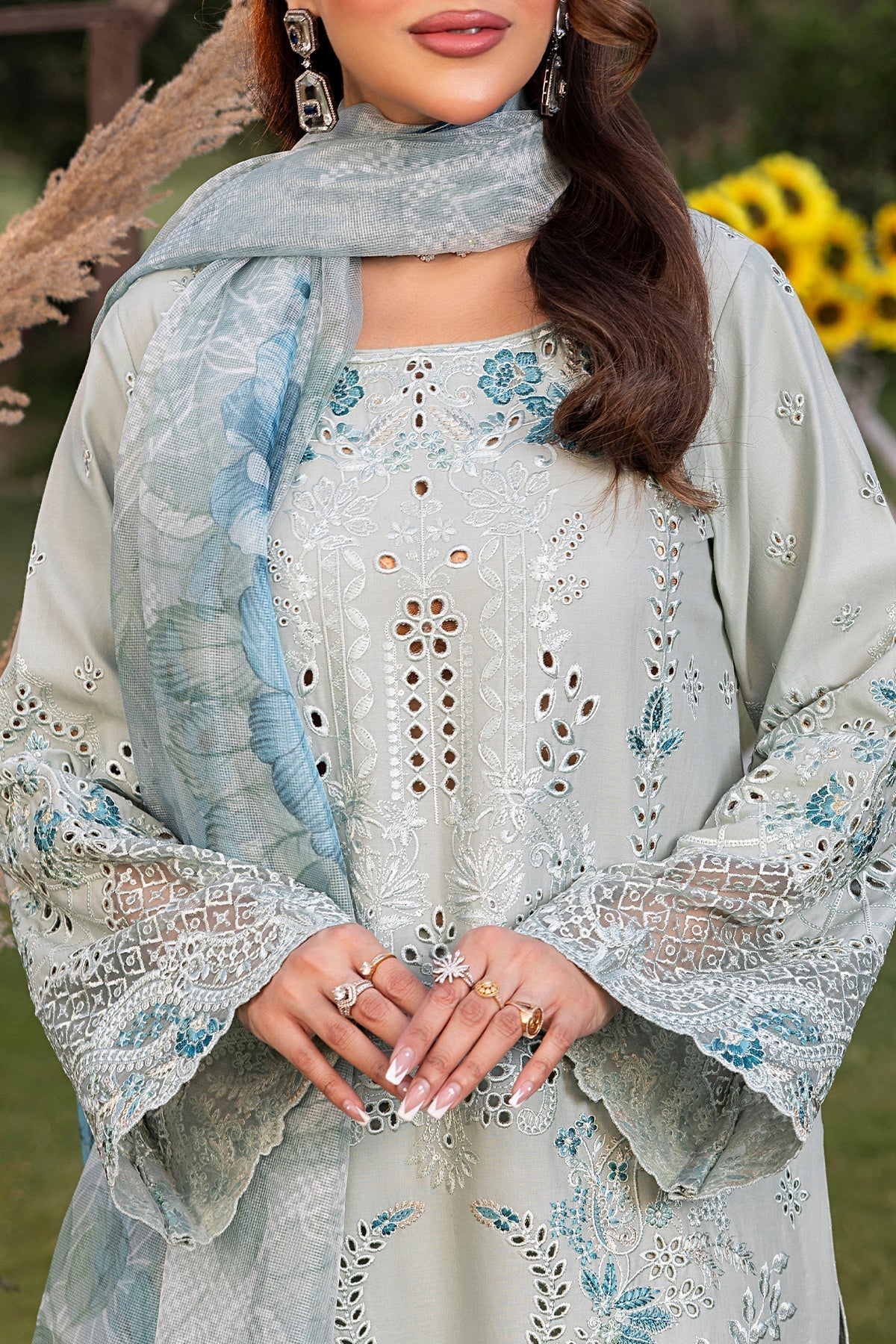 Imrozia Premium | Rang e Bahar | IP-126 SARAH M Mint Cotton