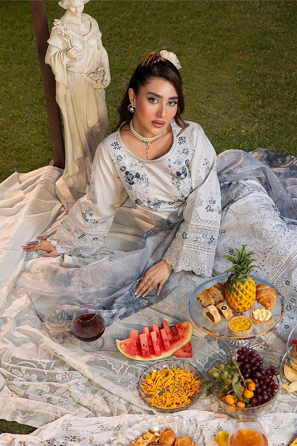 Imrozia Premium | Rang e Bahar | IP-128 ARHAB L Off White Cotton