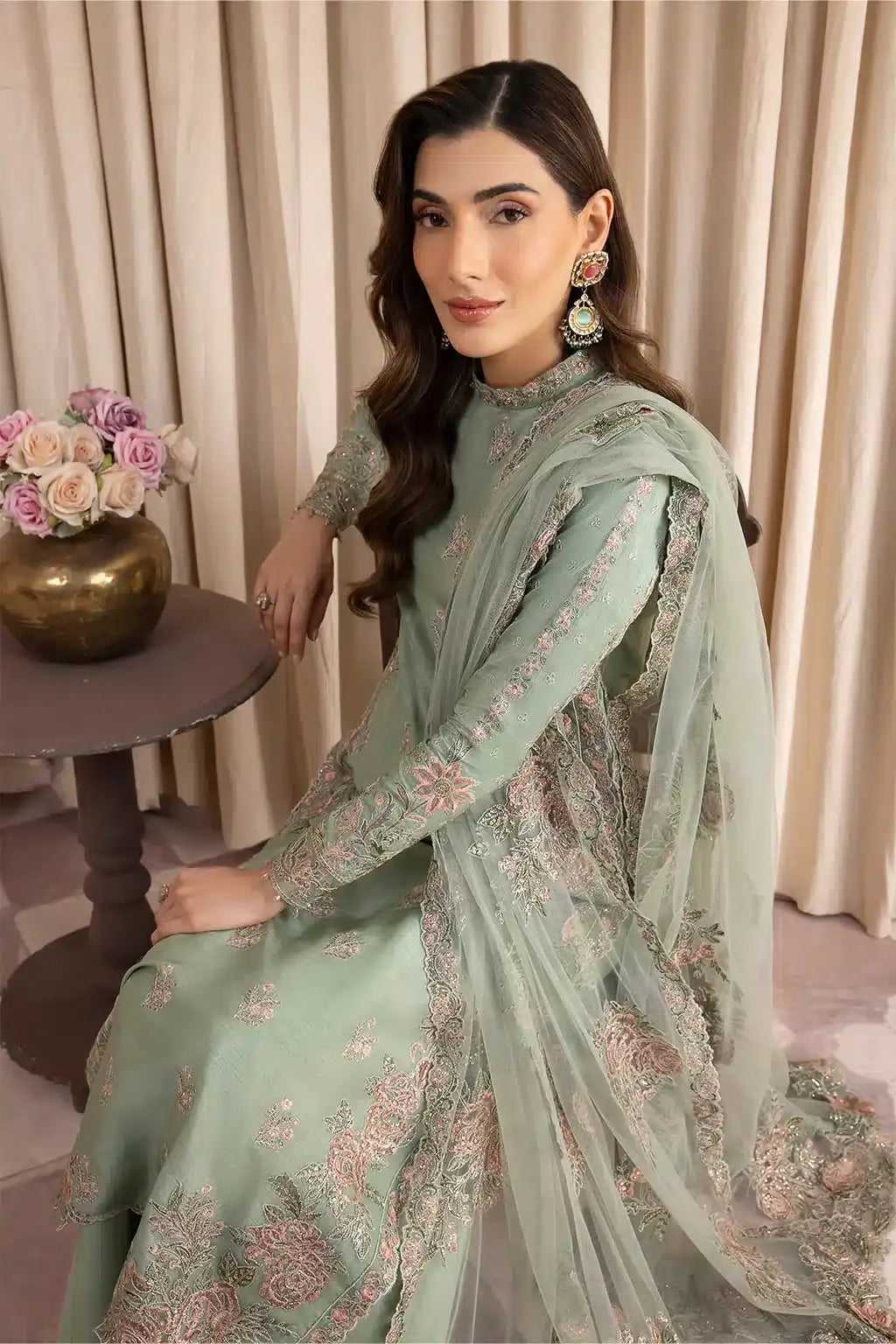 Iznik | Festive Raw Silk 23 | IRS-01 SUAVE - Pakistani Designer Dress - by Iznik | Type: Formal - 100% Original at Saira Sultan