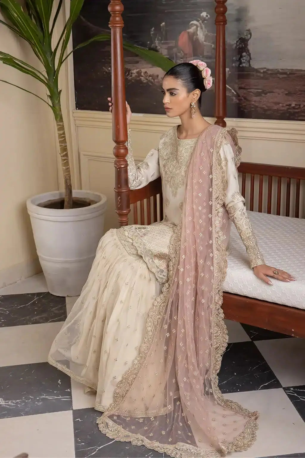 Iznik | Festive Raw Silk 23 | IRS-06 SCINTILLA - Pakistani Designer Dress - by Iznik | Type: Formal - 100% Original at Saira Sultan