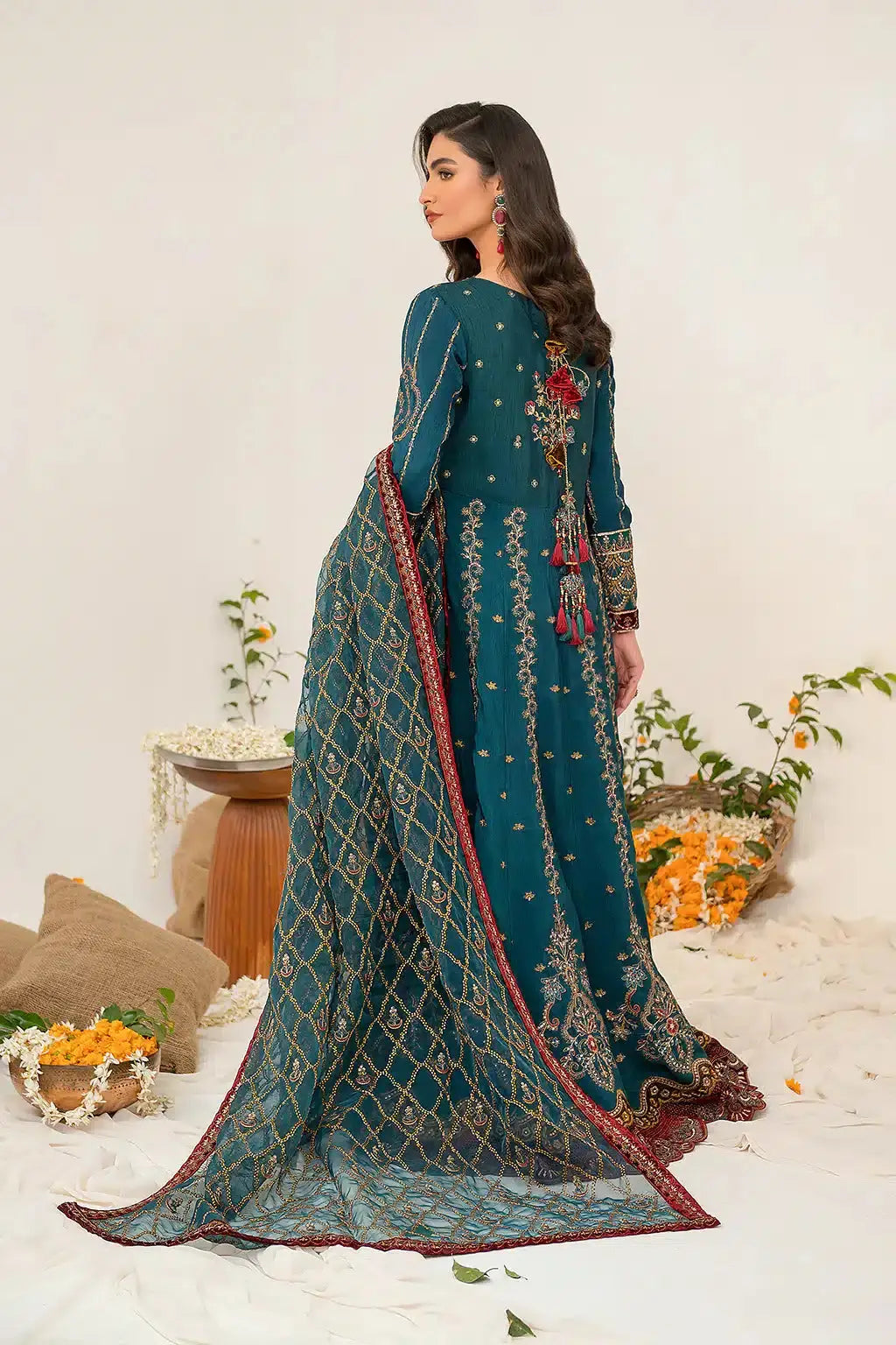 Iznik | Festive Raw Silk 23 | IRS-08 SANGUINE - Pakistani Designer Dress - by Iznik | Type: Formal - 100% Original at Saira Sultan