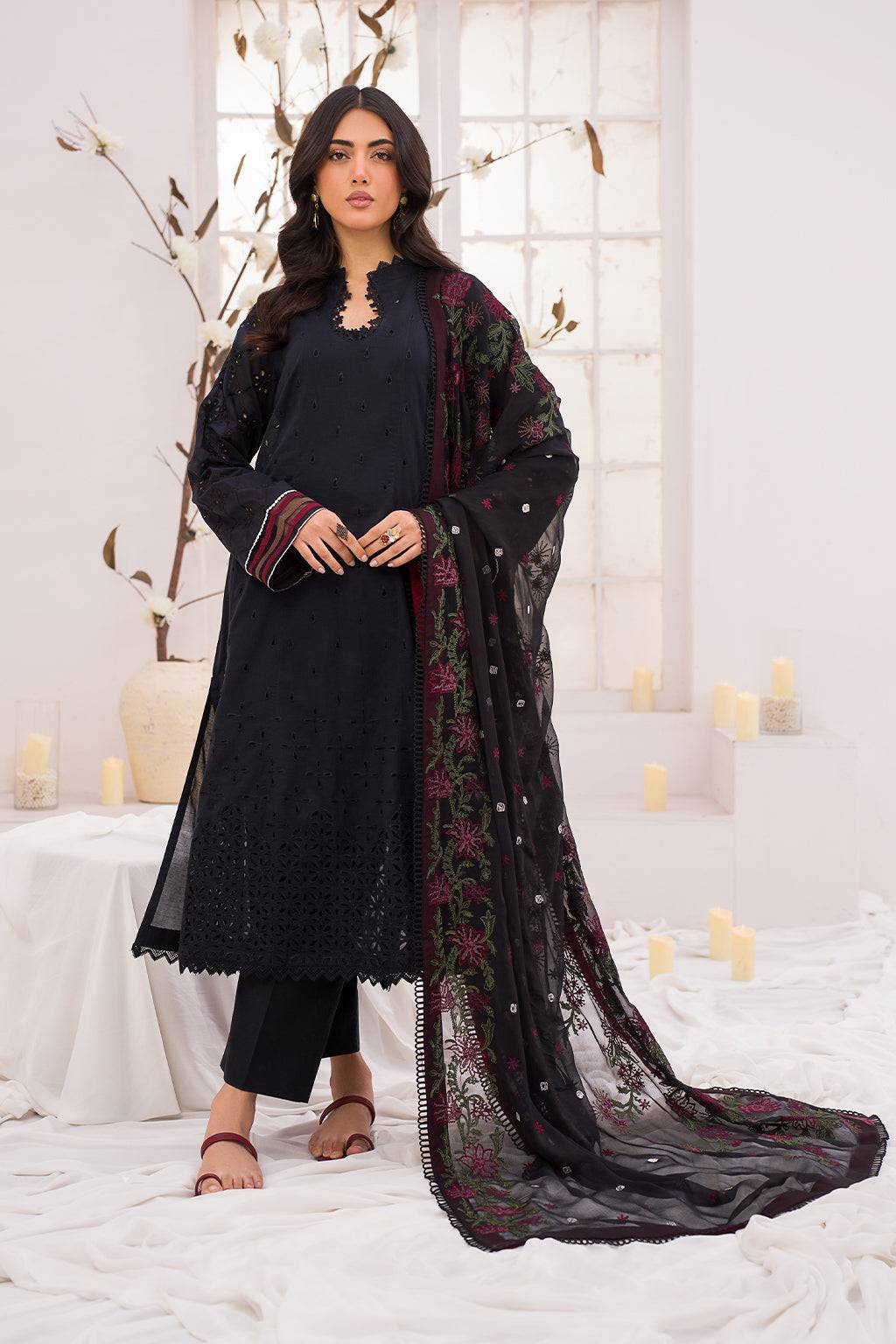 Iznik | Lawnkari 24 | UE-200 GARRULOUS - Pakistani Designer Dress - by Iznik | Type: Formal - 100% Original at Saira Sultan