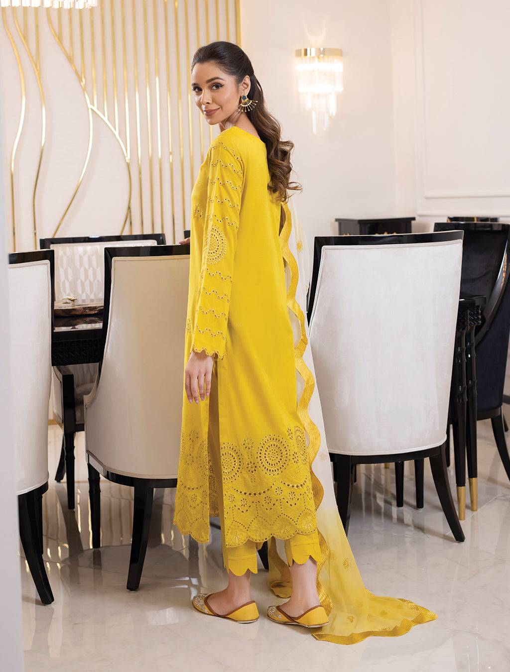Iznik | Lawnkari 24 | UE-141 EPHEMERAL - Pakistani Designer Dress - by Iznik | Type: Formal - 100% Original at Saira Sultan