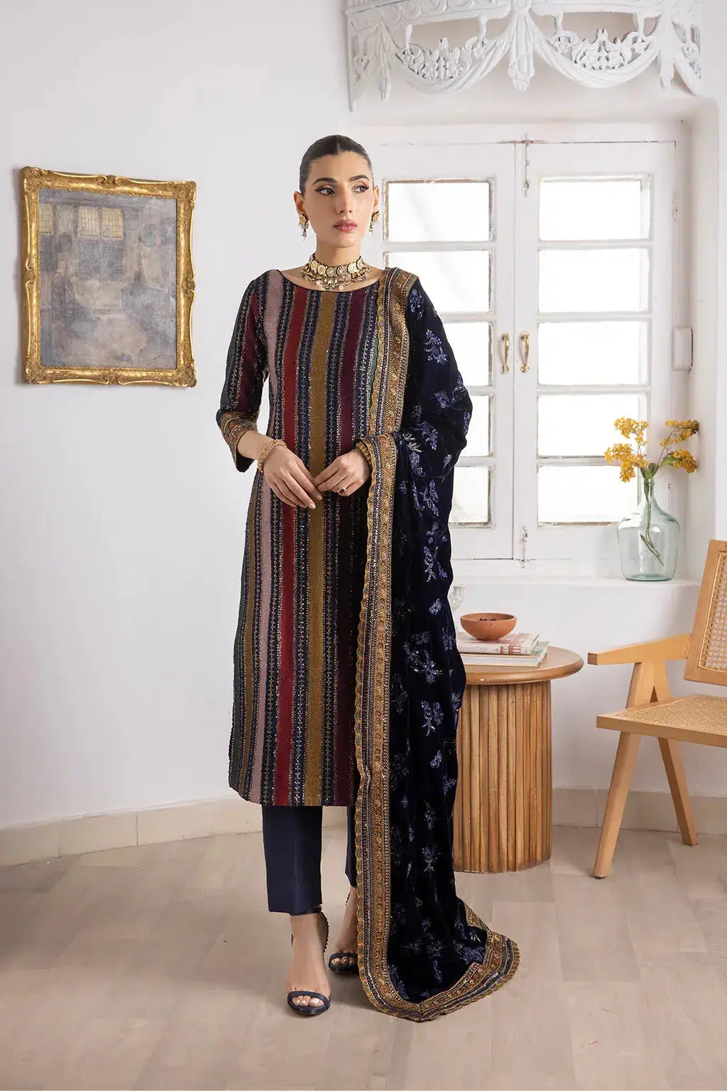 Iznik | Festive Velvet 23 | IV-29 SITARAH - Pakistani Designer Dress - by Iznik | Type: Formal - 100% Original at Saira Sultan