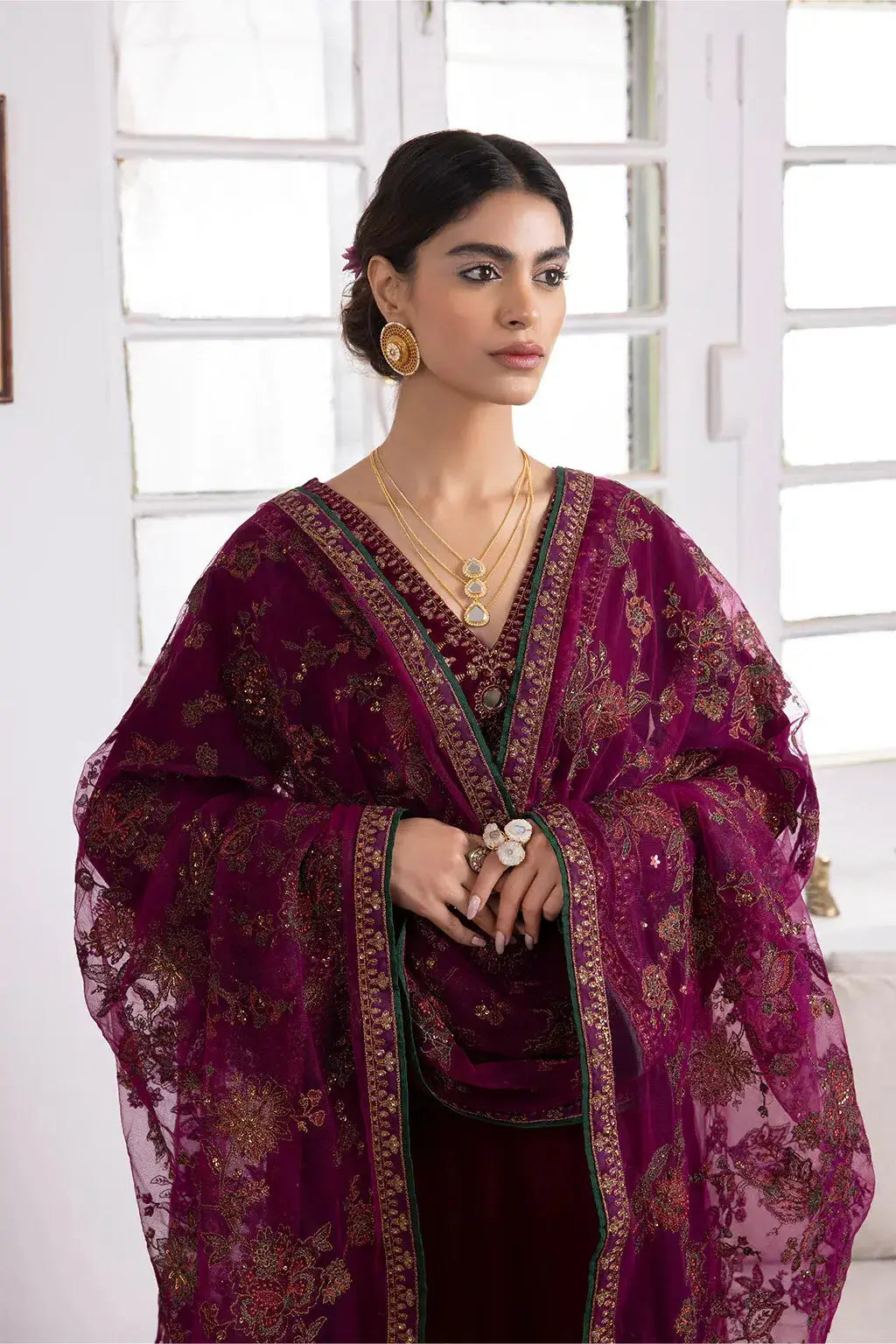 Iznik | Festive Velvet 23 | IV-31 SHIRIN - Pakistani Designer Dress - by Iznik | Type: Formal - 100% Original at Saira Sultan