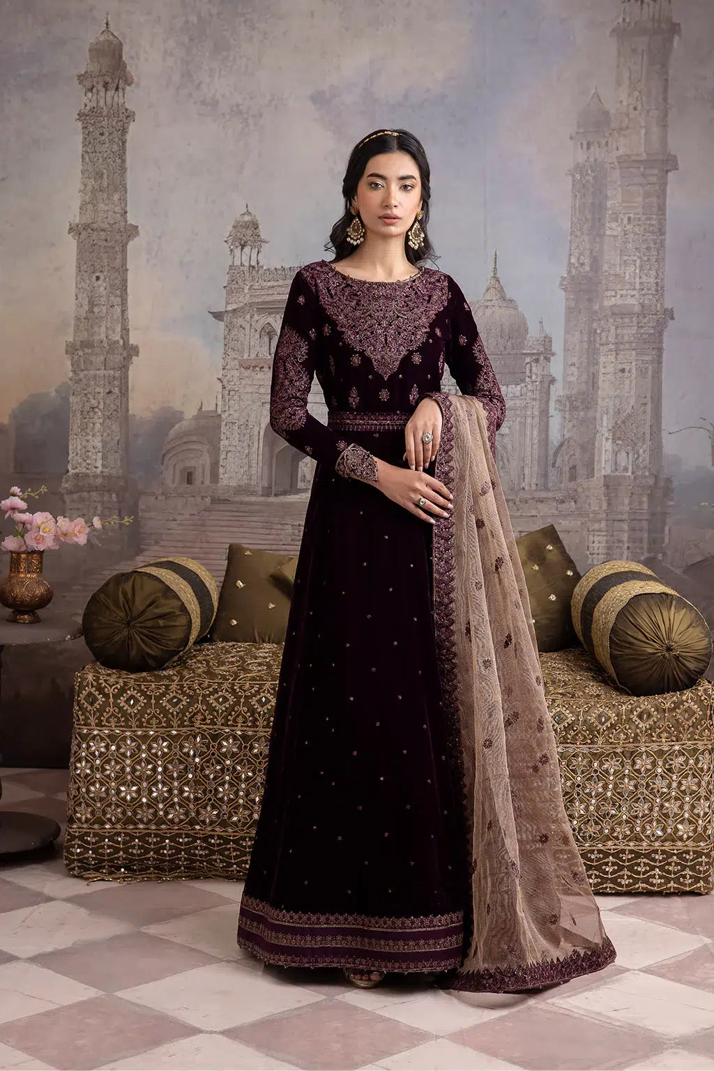 Iznik | Festive Velvet 23 | IV-36 ELAHEH - Pakistani Designer Dress - by Iznik | Type: Formal - 100% Original at Saira Sultan