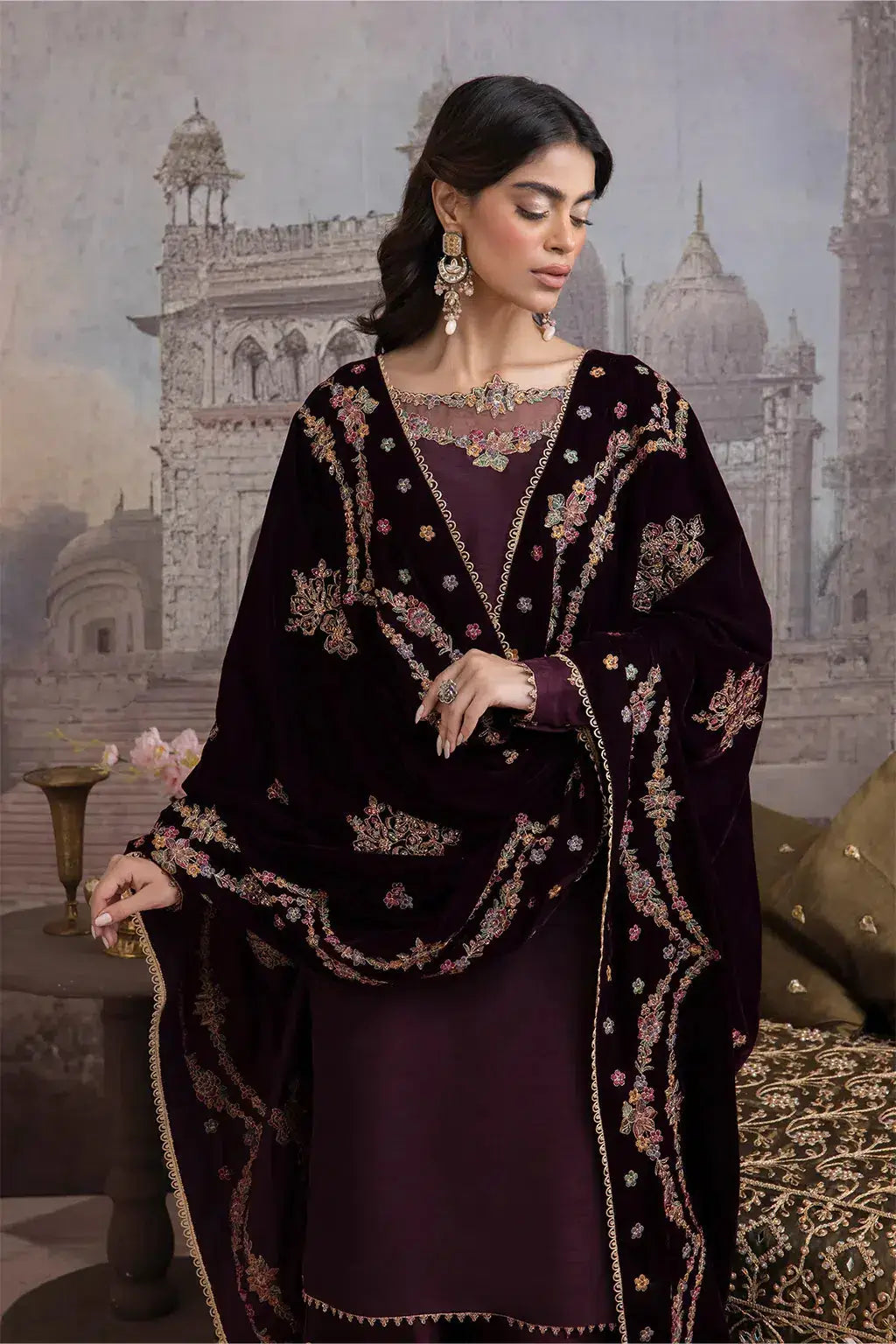 Iznik | Festive Velvet 23 | IV-32 ZARIN - Pakistani Designer Dress - by Iznik | Type: Formal - 100% Original at Saira Sultan