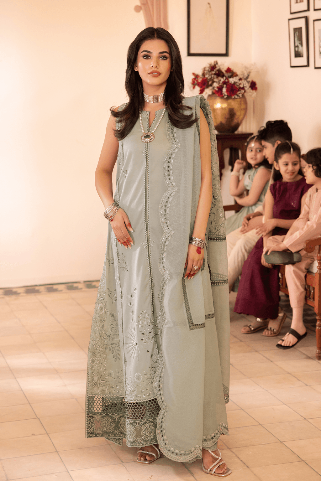 Iznik | Nani Ka Ghar | NKG-02 - Pakistani Designer Dress - by Iznik | Type: Luxury - 100% Original at Saira Sultan