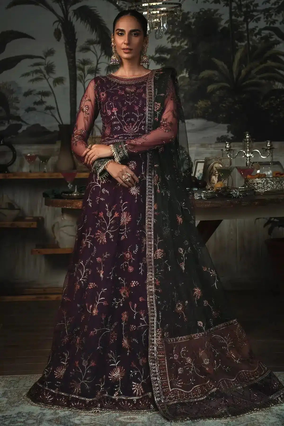 Zarif | LA ROSELLA Formals | ZLR 02 HELEN - Pakistani Designer Dress - by Zarif | Type: Formal - 100% Original at Saira Sultan
