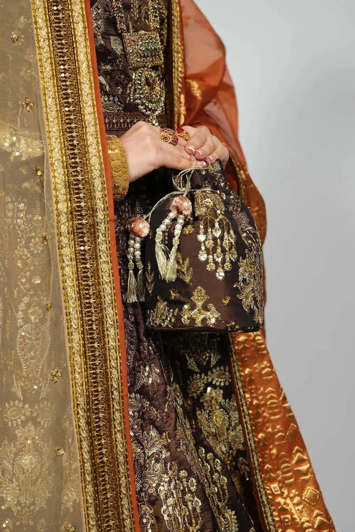 Fahad Hussayn | National Sport Casbah | Jaago - Pakistani Designer Dress - by Fahad Hussayn | Type: Bridal - 100% Original at Saira Sultan