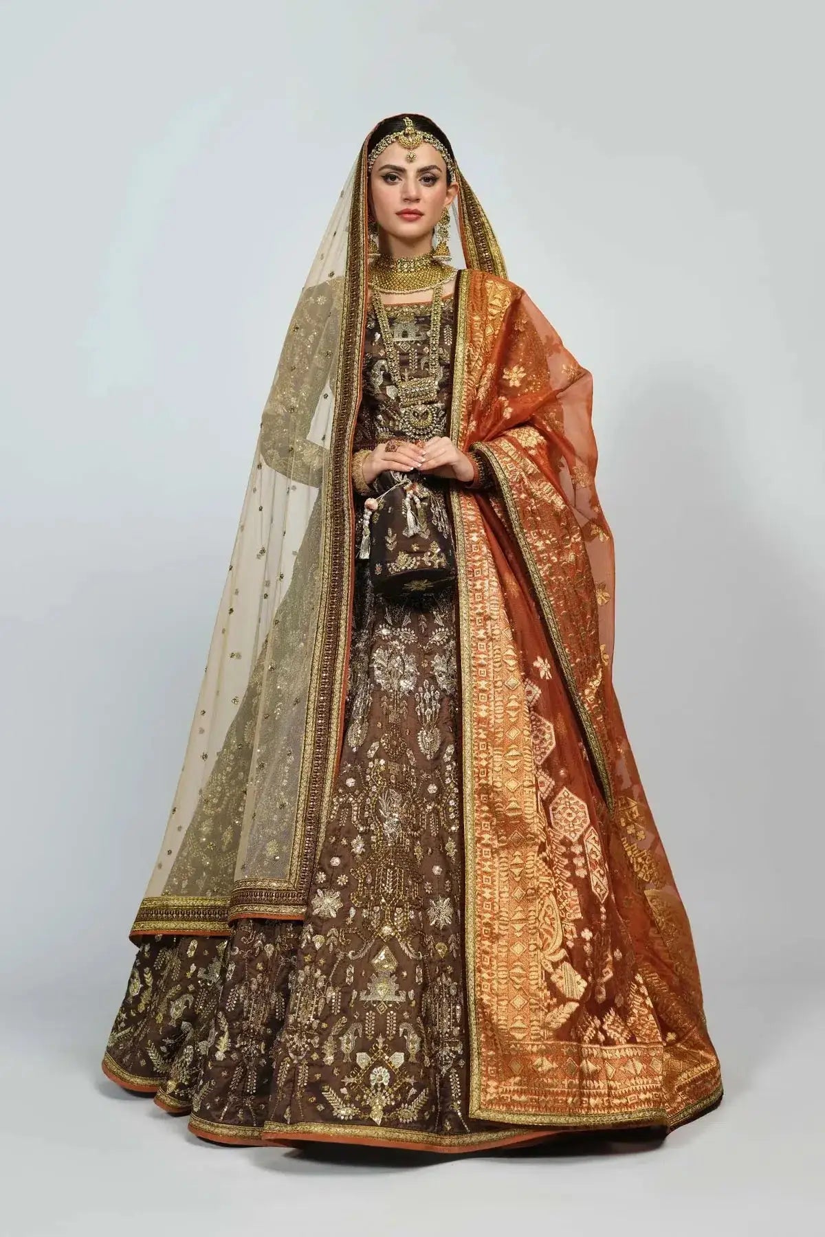 Fahad Hussayn | National Sport Casbah | Jaago - Pakistani Designer Dress - by Fahad Hussayn | Type: Bridal - 100% Original at Saira Sultan
