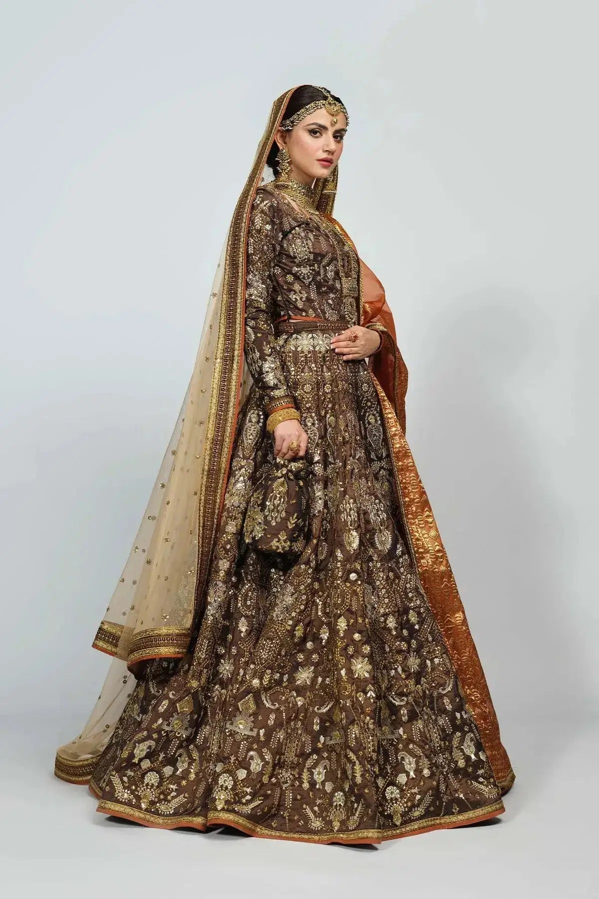 Fahad Hussayn | National Sport Casbah | Jaago - Pakistani Designer Dress - by Fahad Hussayn | Type: Bridal - 100% Original at Saira Sultan