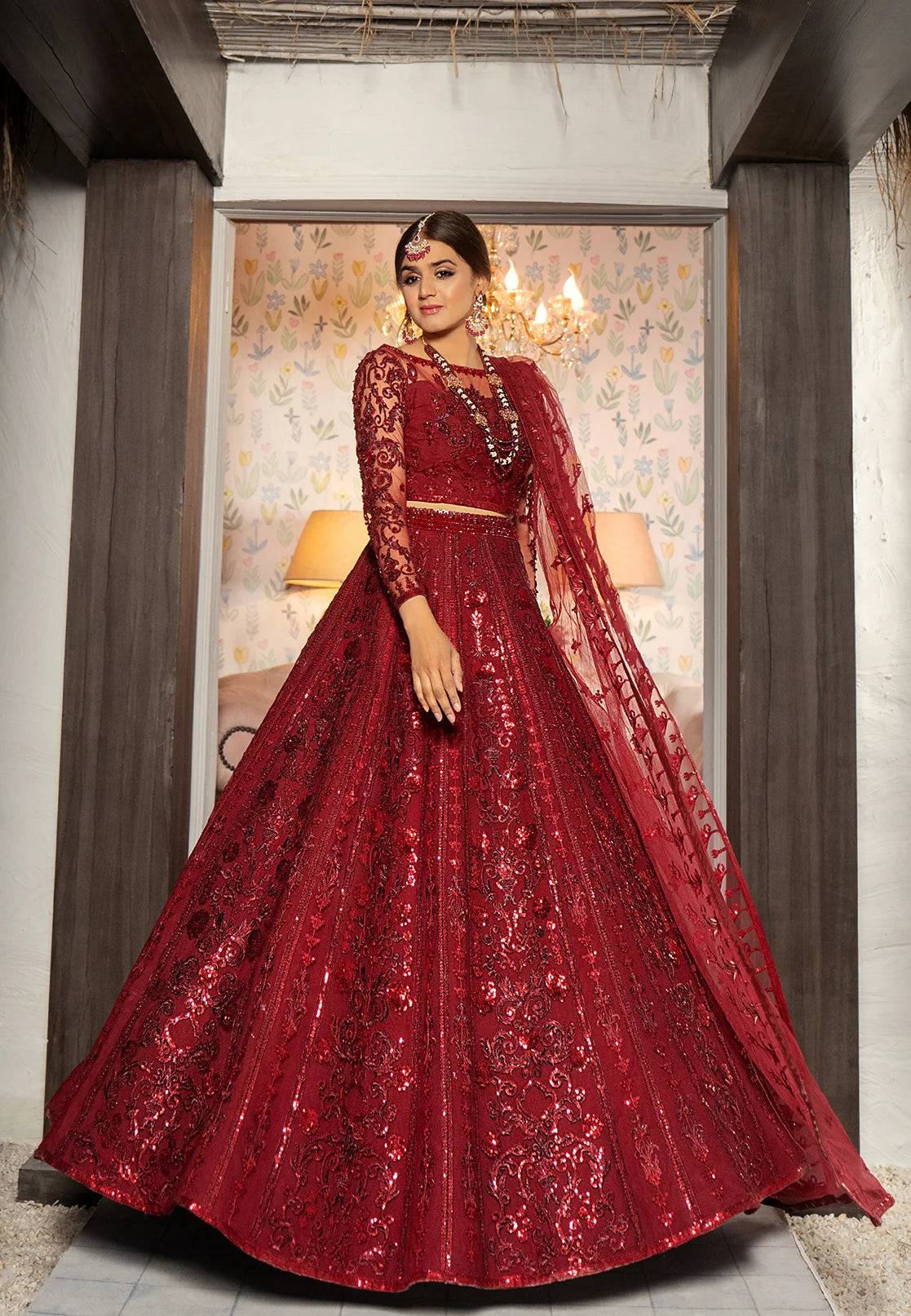 Waqas Shah | Malika E Jahan | Jagrani - Pakistani Designer Dress - by Waqas Shah | Type: Formal - 100% Original at Saira Sultan
