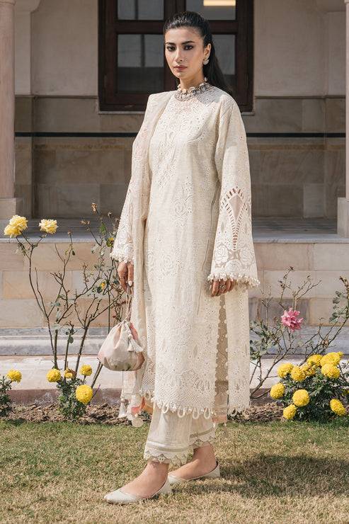 Jazmin | Shahkaar Luxury Lawn 24 | SL24-D7 - Pakistani Designer Dress - by Jazmin | Type: Luxury - 100% Original at Saira Sultan