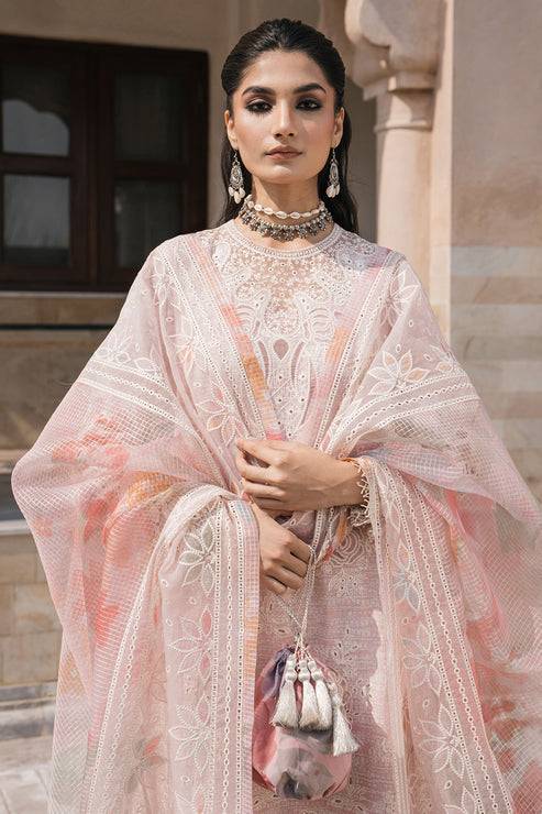 Jazmin | Shahkaar Luxury Lawn 24 | SL24-D8 - Pakistani Designer Dress - by Jazmin | Type: Luxury - 100% Original at Saira Sultan