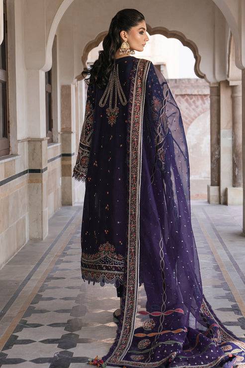Jazmin | Shahkaar Luxury Lawn 24 | SL24-D9 - Pakistani Designer Dress - by Jazmin | Type: Luxury - 100% Original at Saira Sultan