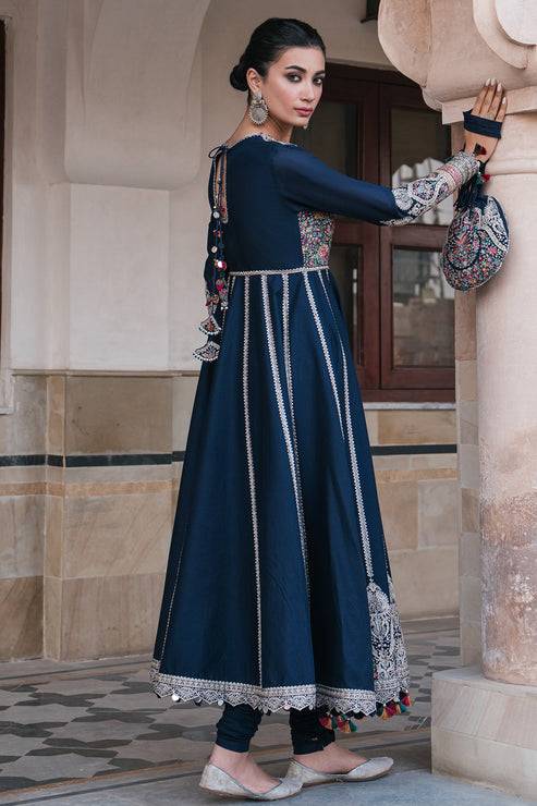Jazmin | Shahkaar Luxury Lawn 24 | SL24-D12 - Pakistani Designer Dress - by Jazmin | Type: Luxury - 100% Original at Saira Sultan