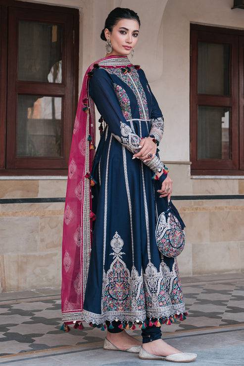 Jazmin | Shahkaar Luxury Lawn 24 | SL24-D12 - Pakistani Designer Dress - by Jazmin | Type: Luxury - 100% Original at Saira Sultan