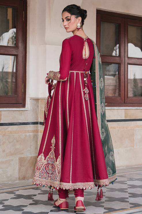 Jazmin | Shahkaar Luxury Lawn 24 | SL24-D11 - Pakistani Designer Dress - by Jazmin | Type: Luxury - 100% Original at Saira Sultan