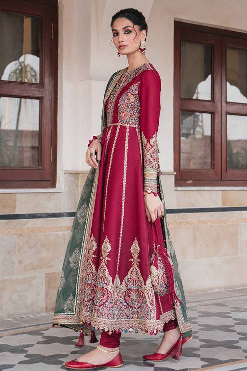 Jazmin | Shahkaar Luxury Lawn 24 | SL24-D11 - Pakistani Designer Dress - by Jazmin | Type: Luxury - 100% Original at Saira Sultan