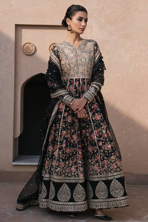 Jazmin | Shahkaar Luxury Lawn 24 | SL24-D2 - Pakistani Designer Dress - by Jazmin | Type: Luxury - 100% Original at Saira Sultan