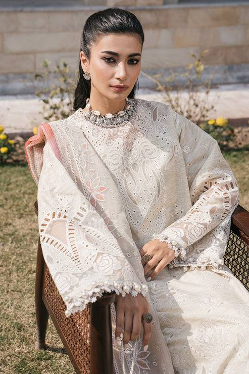 Jazmin | Shahkaar Luxury Lawn 24 | SL24-D7 - Pakistani Designer Dress - by Jazmin | Type: Luxury - 100% Original at Saira Sultan
