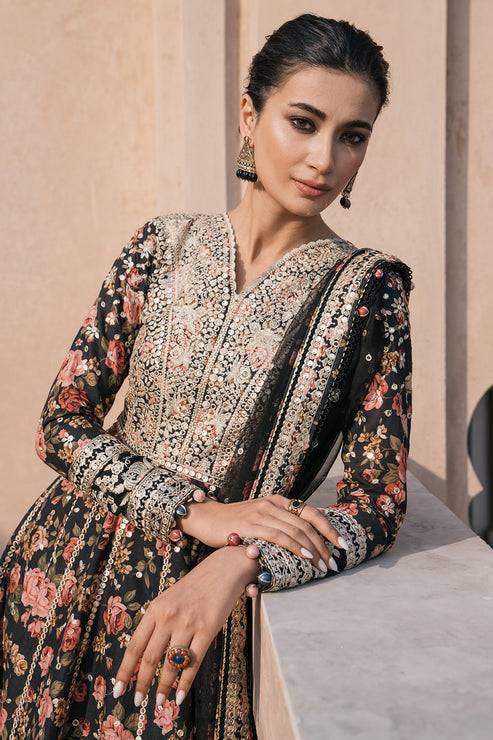Jazmin | Shahkaar Luxury Lawn 24 | SL24-D2 - Pakistani Designer Dress - by Jazmin | Type: Luxury - 100% Original at Saira Sultan