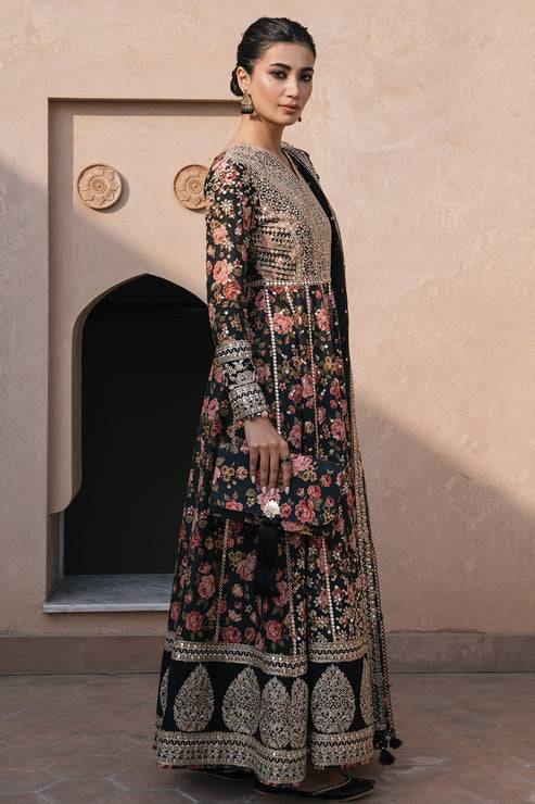Jazmin | Shahkaar Luxury Lawn 24 | SL24-D2 - Pakistani Designer Dress - by Jazmin | Type: Luxury - 100% Original at Saira Sultan