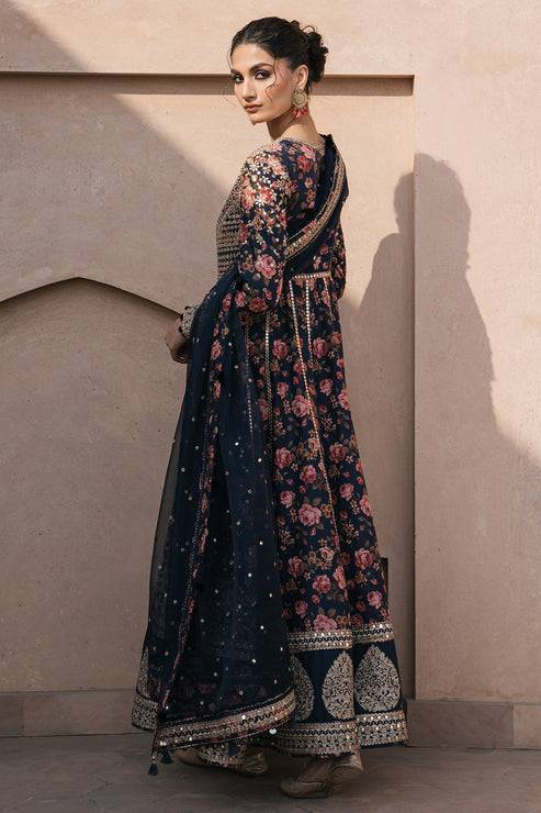 Jazmin | Shahkaar Luxury Lawn 24 | SL24-D1 - Pakistani Designer Dress - by Jazmin | Type: Luxury - 100% Original at Saira Sultan